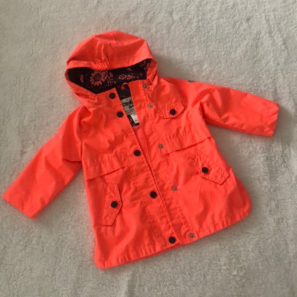 OSHKOSH B’gosh baby girl raincoat